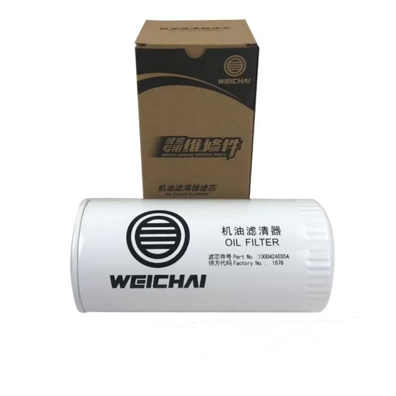 FAW & Shacman smago kravas automašīnu dīzeļdzinēja eļļas filtrs 1000424655 1000424655A